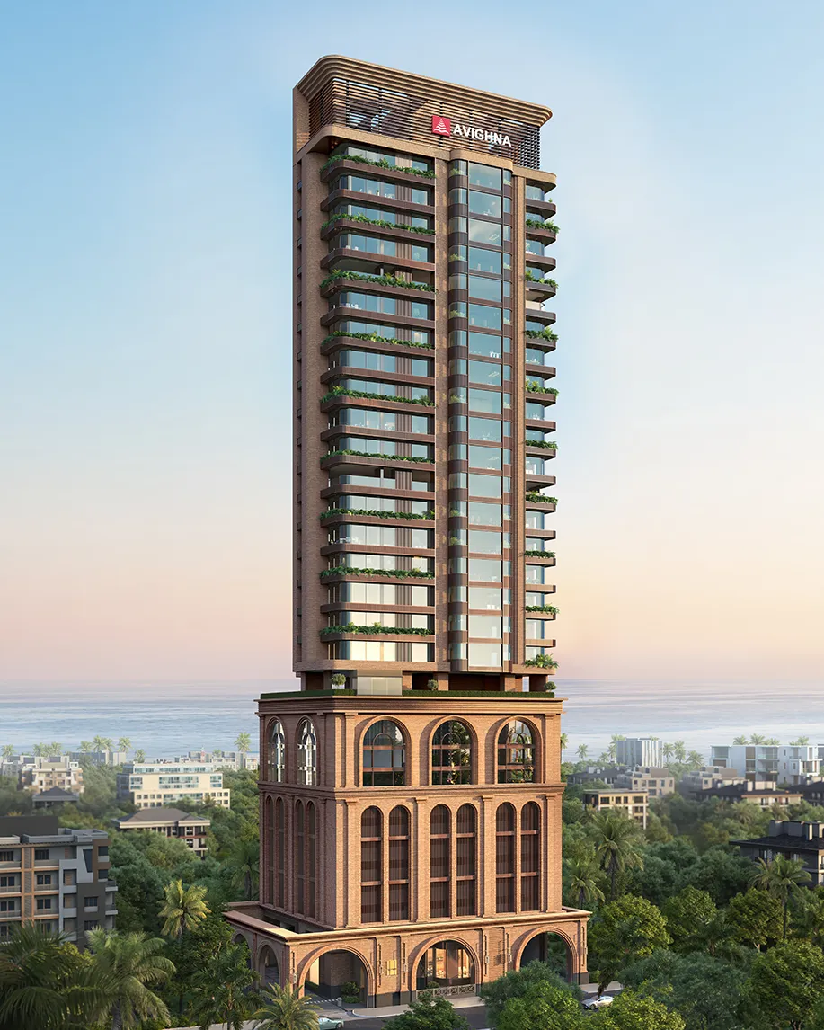 An elegant 30 floor building  masterfully combining historic influences with a modern ethos.